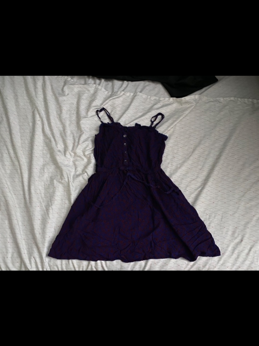 Purple Spaghetti Strap Sundress